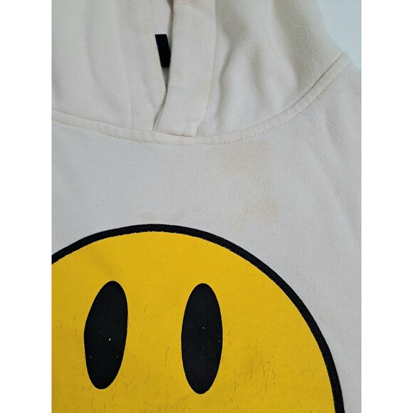 Drew House Mascot Smiley Hoodie Sweatshirt Pullover Large Beige Tan Cream - Picture 5 of 11